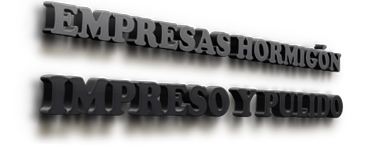 Hormigón Impreso Badajoz